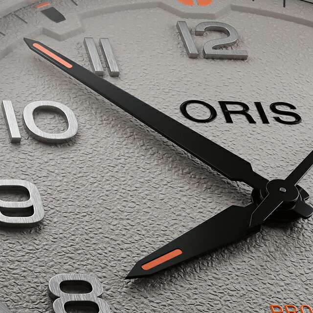 オリス プロパイロット デイト 41mm 自動巻き 腕時計 ブランド メンズ ORIS 01 733 7805 4163-07 6 20 15LC アナログ グレー スイス製 高級 おしゃれ 防水 プレゼント 男性 実用的