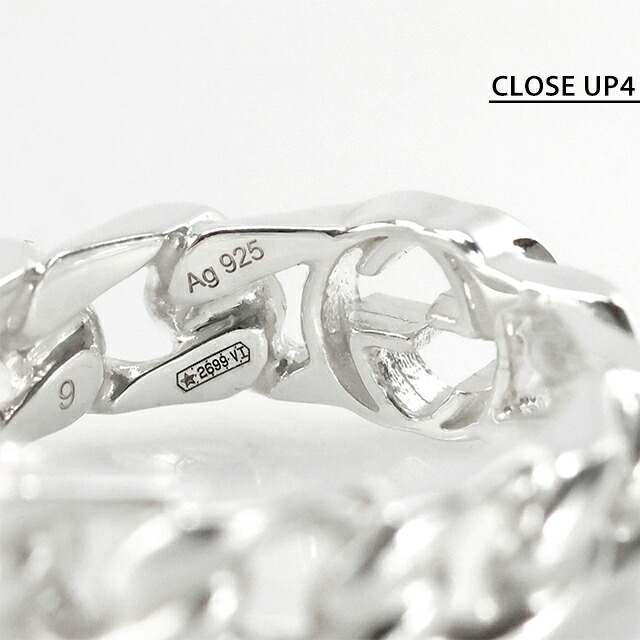 グッチ リング メンズ レディース ブランド GUCCI インターロッキング 10サイズ ロゴ 843972 J8400 0818 シルバー アクセサリー