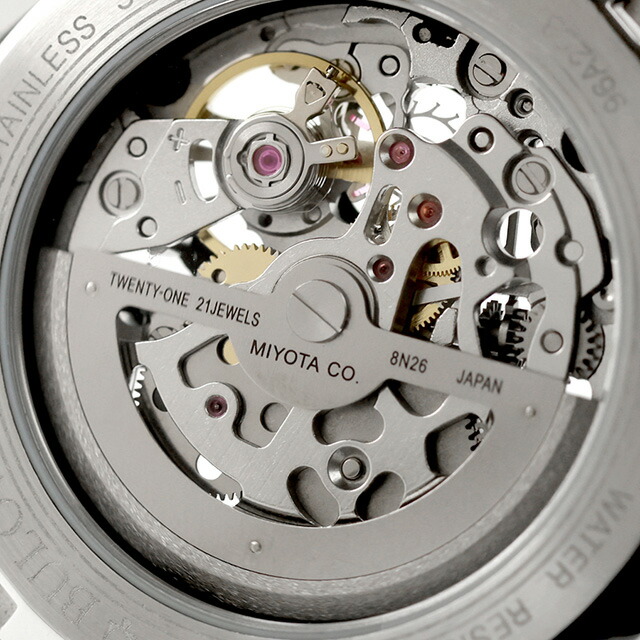 ブローバ クラシック 自動巻き 腕時計 ブランド メンズ オープンハート BULOVA 96A208 アナログ ブラック 黒 おしゃれ 防水 プレゼント 男性 実用的