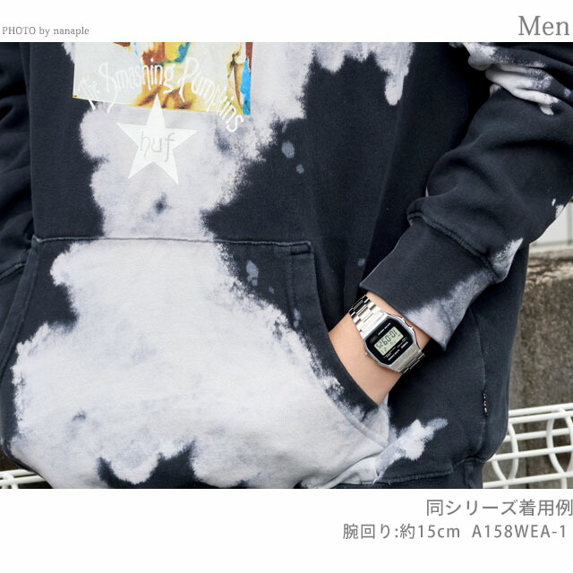 カシオ チープカシオ CASIO クラシック クォーツ 電池式 A158WEA-1 ユニセックス チプカシ メンズ レディース 腕時計 ブランド カシオ casio デジタル ブラック 黒 おしゃれ 防水 かわいい プレゼント 実用的
