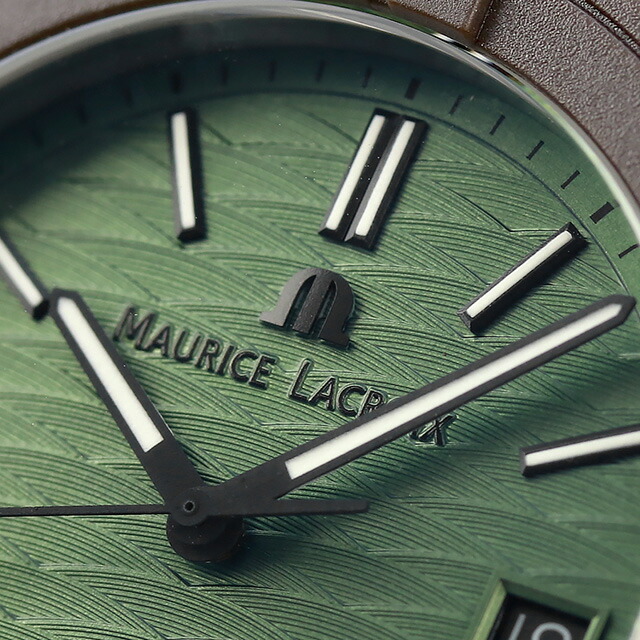 モーリスラクロア アイコン タイド 40mm クオーツ 腕時計 メンズ MAURICE LACROIX AI2008-D33DZ-000-0 アナログ グリーン カモフラージュ スイス製 ブランド おしゃれ 防水 プレゼント 男性 実用的