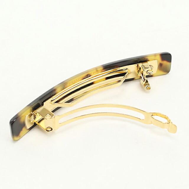 アレクサンドル ドゥ パリ バレッタ レディース ブランド ALEXANDRE DE PARIS AA6-735 ブラウン ヘアアクセサリー 選べるモデル 髪留め ヘアクリップ ヘアアクセサリー ブランド 高級 おしゃれ プレゼント 女性 実用的 かわいい