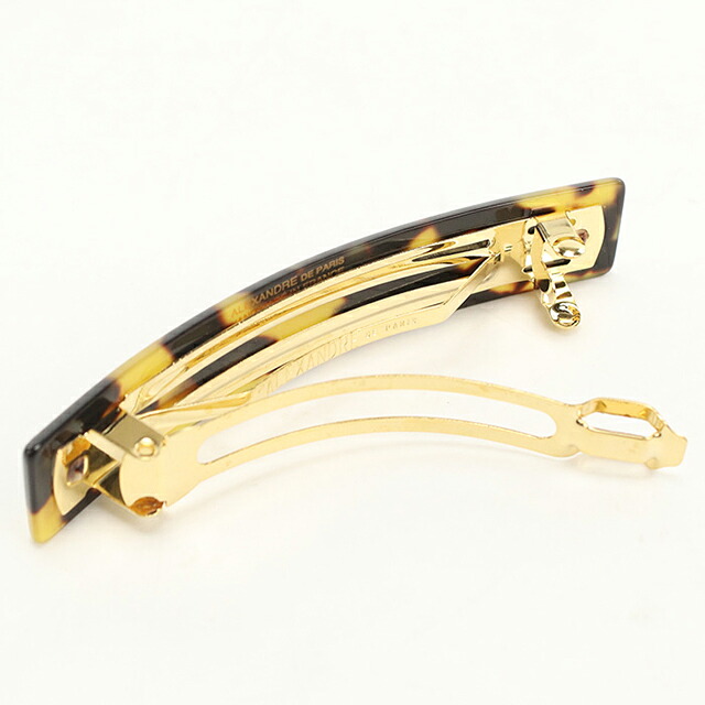 アレクサンドル ドゥ パリ バレッタ レディース ブランド ALEXANDRE DE PARIS AA8-736 ブラウン ヘアアクセサリー 選べるモデル 髪留め ヘアクリップ ヘアアクセサリー ブランド 高級 おしゃれ プレゼント 女性 実用的 かわいい