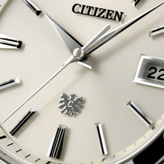 ザシチズン エコドライブ メンズ 腕時計 AQ4060-50A THE CITIZEN 時計 クリーム 高級 ブランド おしゃれ 防水 プレゼント 男性 実用的