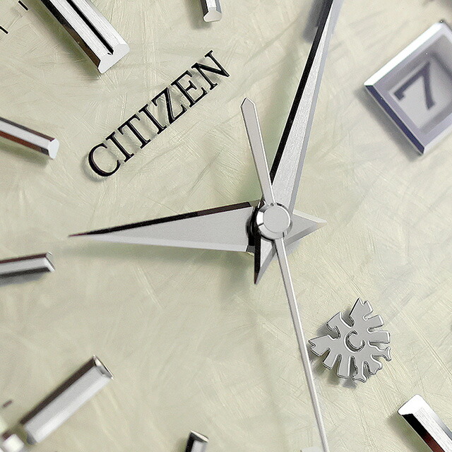 ザシチズン 30周年記念限定モデル エコドライブ 腕時計 ブランド メンズ チタン 数量限定 ソーラー THE CITIZEN AQ4100-57C アナログ シャンパンゴールド 日本製 高級 おしゃれ 防水 プレゼント 男性 実用的