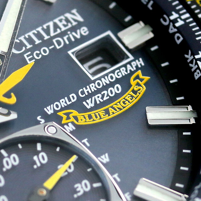 シチズン プロマスター スカイ H800 ブルーエンジェルスモデル ダイレクトフライト エコドライブ電波 腕時計 ブランド メンズ 流通限定モデル クロノグラフ 電波ソーラー CITIZEN PROMASTER AT8020-03L アナログ ブルー