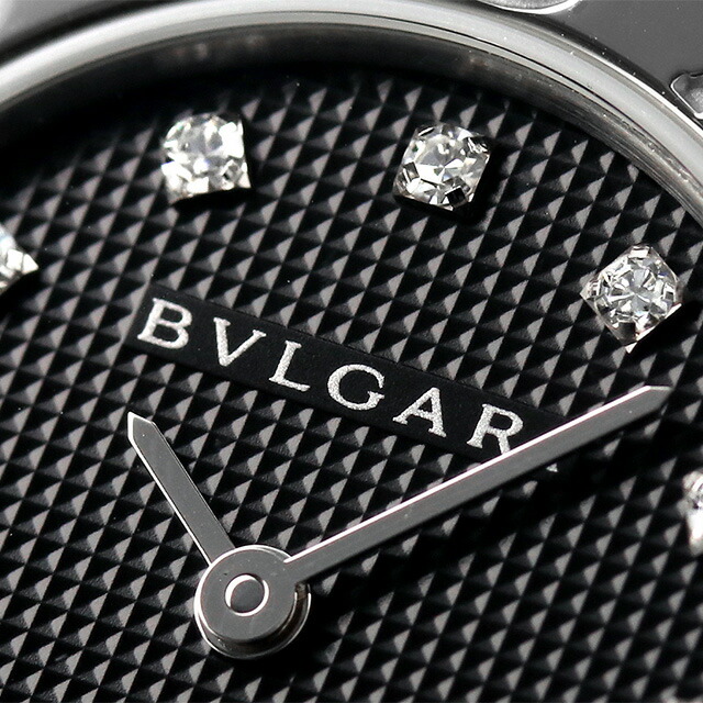 ブルガリ 時計 BVLGARI ブルガリ26mm クオーツ 腕時計 BB26BSS／12 ブラック 高級 ブランド おしゃれ 防水 軽い 華奢 かわいい プレゼント 女性 実用的