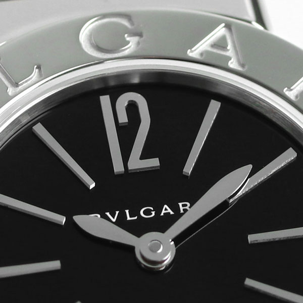 ブルガリ ブルガリブルガリ トゥボガス 26mm 蛇腹式 レディース 腕時計 BBL262TBSS.S BVLGARI ブラック 高級 ブランド おしゃれ 防水 軽い 華奢 かわいい プレゼント 女性 実用的