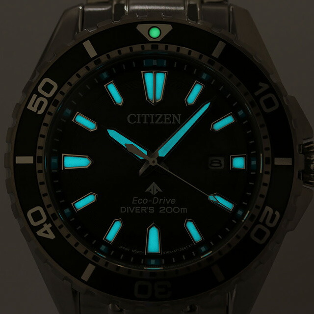 シチズン プロマスター エコ・ドライブ ダイバー 200m エコドライブ BN0190-82E 腕時計 メンズ ブラック CITIZEN PROMASTER ブランド おしゃれ 防水 文字盤 大きい プレゼント 男性 実用的