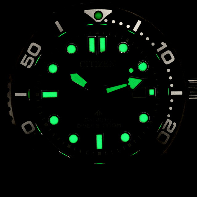シチズン プロマスター マリン ダイバー200m エコドライブ 腕時計 ブランド メンズ ダイバーズウォッチ ソーラー CITIZEN PROMASTER BN0269-50W アナログ グリーングラデーション おしゃれ 防水 文字盤 大きい プレゼント 男性 実用的