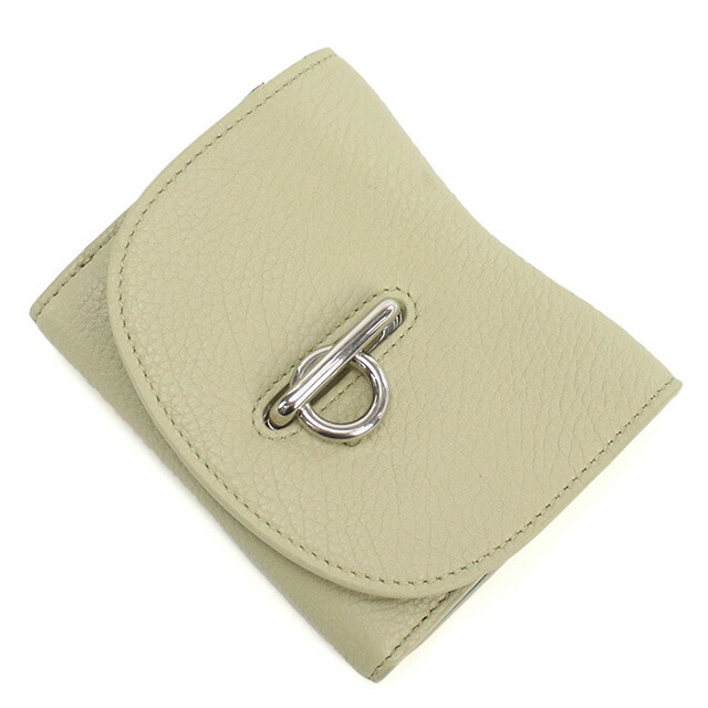 バーバリー 三折財布小銭入付き レディース BURBERRY レザー イタリア 8081670 HUNTER グリーン系 財布 ウォレット ブランド 高級 おしゃれ プレゼント 実用的