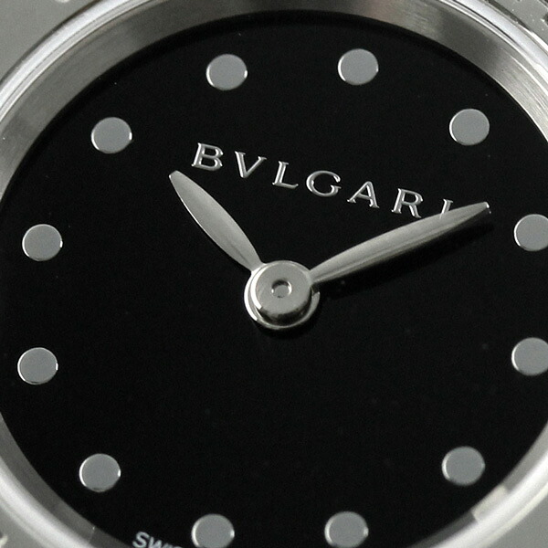 ブルガリ BVLGARI ビーゼロワン 23mm レディース 腕時計 BZ23BSS.M ブラック 高級 ブランド おしゃれ 防水 軽い 華奢 かわいい プレゼント 女性 実用的