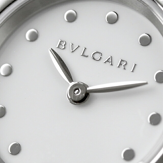 ブルガリ BVLGARI ビーゼロワン 23mm レディース 腕時計 BZ23WSCC.S ホワイト 高級 ブランド おしゃれ 防水 軽い 華奢 かわいい プレゼント 女性 実用的