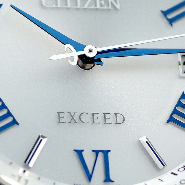 シチズン エクシード エコドライブ電波 CB1110-61A 腕時計 ソーラー電波腕時計 ソーラー電波時計 メンズ シルバー CITIZEN EXCEED 高級 ブランド おしゃれ 防水 プレゼント 男性 実用的