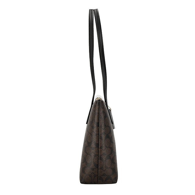 コーチ トートバッグ レディース ブランド COACH Cambodia CBT18 IMXAQ ダークブラウン/ブラック 軽量 手提げ 高級 おしゃれ プレゼント 女性 実用的 かわいい