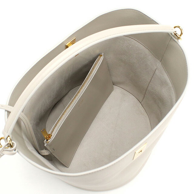 セリーヌ セミショルダー レディース ブランド CELINE 19557 ホワイト バッグ