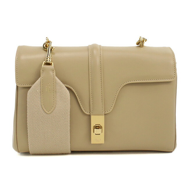 セリーヌ ショルダーバッグ ショルダー レディース CELINE イタリア 19685 BEIGE ベージュ系 バッグ 斜めがけ ブランド 高級 おしゃれ プレゼント 女性 実用的 かわいい