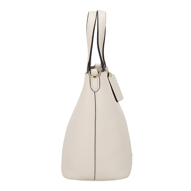 コーチ ハンドバッグ 2way ショルダーバッグ 斜めがけ レディース アウトレット ブランド COACH レザー CR168 IMCHK ホワイト 軽量 小さめ 手提げ 高級 おしゃれ プレゼント 女性 実用的 かわいい