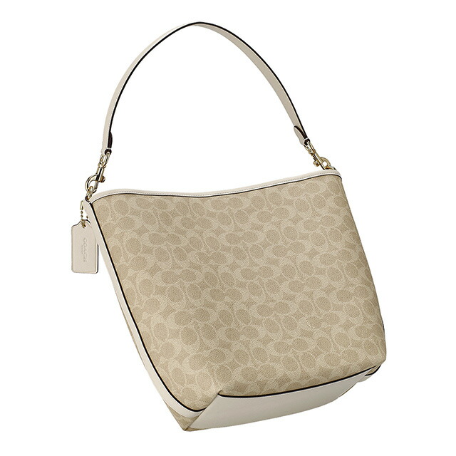 コーチ ハンドバッグ 2way ショルダーバッグ 斜めがけ メンズ レディース アウトレット ブランド COACH レザー CT802 IMXDM ベージュ 軽量 小さめ 手提げ 高級 おしゃれ プレゼント 実用的