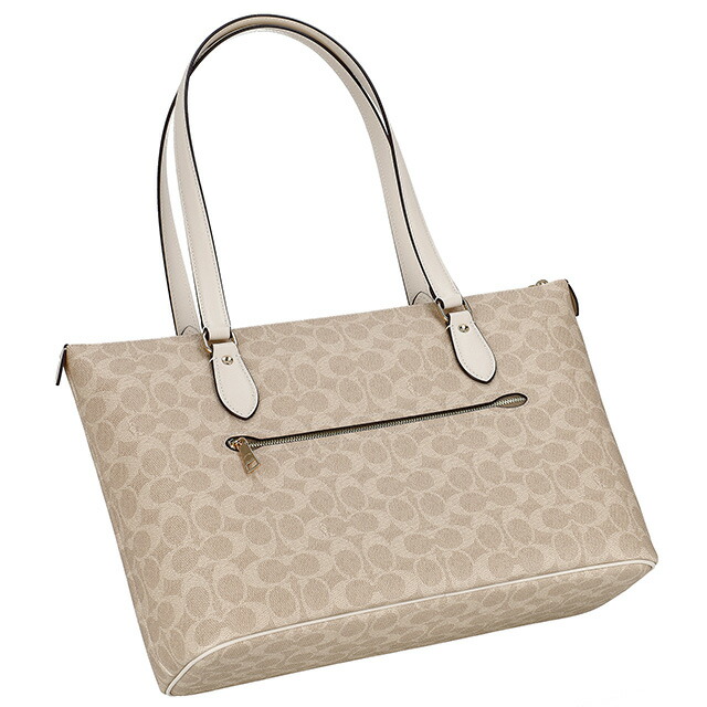 コーチ トートバッグ 2way ショルダー レディース アウトレット ブランド COACH CW381 IMXDM ベージュ 軽量 手提げ 高級 おしゃれ プレゼント 女性 実用的 かわいい