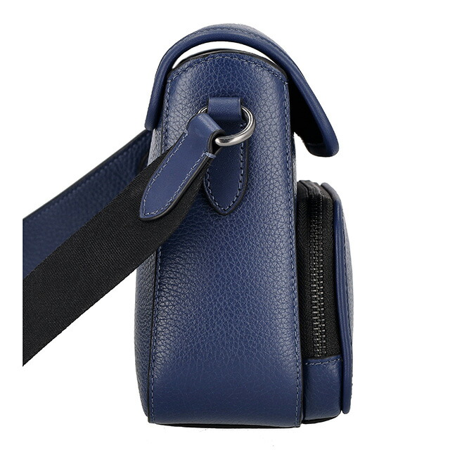 コーチ ショルダーバッグ メッセンジャーバッグ メンズ アウトレット ブランド COACH レザー CY800 QBDEB ネイビー 斜めがけ 高級 おしゃれ プレゼント 男性 実用的 かっこいい