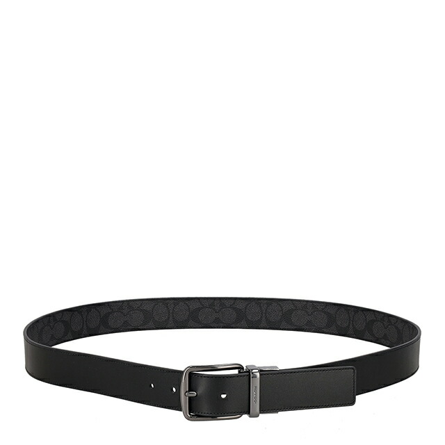 コーチ ベルト メンズ ブランド COACH India CY982 QBMI5 ブラック/チャコール