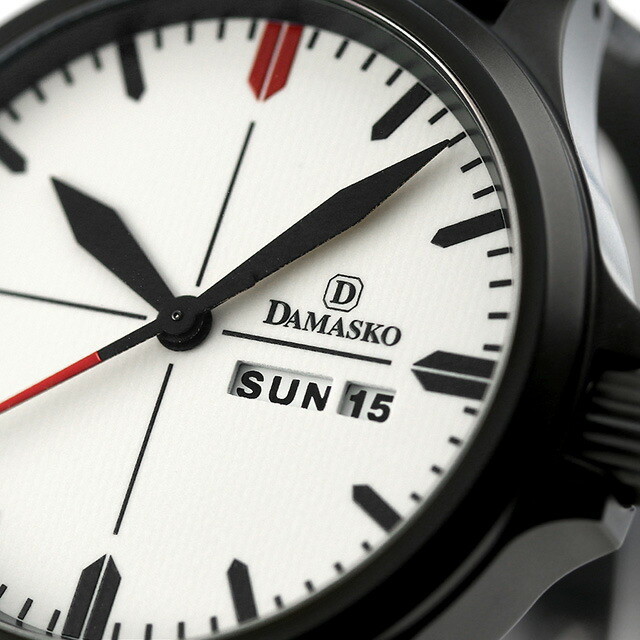 ダマスコ クラシック スリーハンド 自動巻き 腕時計 メンズ DAMASKO DA35D L アナログ ホワイト ブラック 黒 ドイツ製 ブランド おしゃれ 防水 プレゼント 男性 実用的