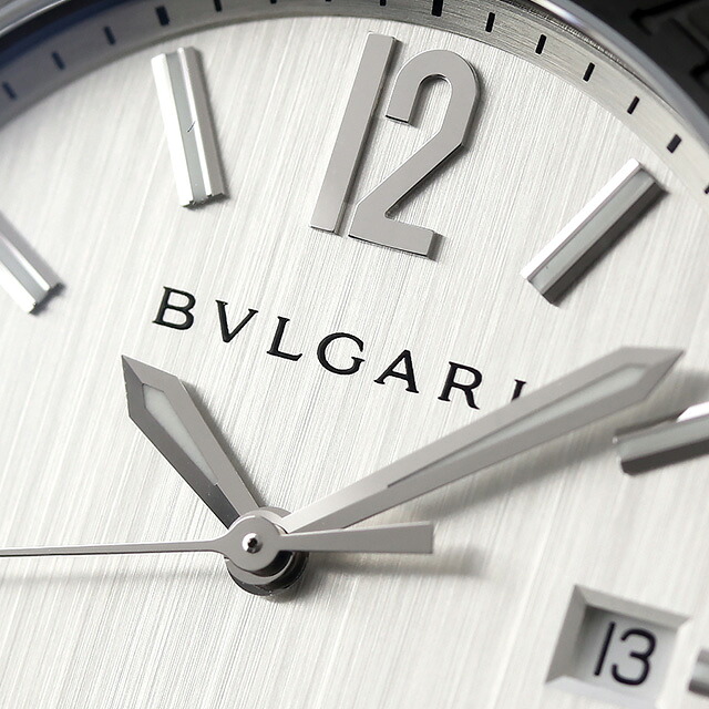 ブルガリ 時計 メンズ BVLGARI ディアゴノ 42mm 自動巻き DG42C6SCVD 腕時計 シルバー 高級 ブランド おしゃれ 防水 プレゼント 男性 実用的