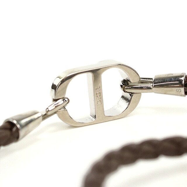 ディオール ブレスレット メンズ Christian Dior ドイツ B1973 ブラウン アクセサリー 選べるモデル 腕輪 ジュエリー ブランド 高級 おしゃれ プレゼント 男性 実用的 かっこいい