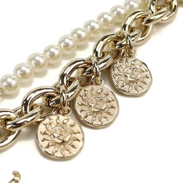 ディオール バッグチャーム レディース ブランド Christian Dior イタリア V1325 GOLD WHITE ゴールド系 ホワイト系 小物