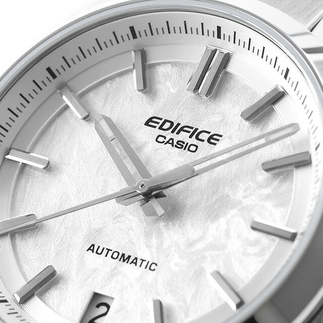 エディフィス EDIFICE 自動巻き K-100D-7A 海外モデル メンズ 腕時計 ブランド カシオ casio アナログ シルバー おしゃれ 防水 文字盤 大きい プレゼント 男性 実用的