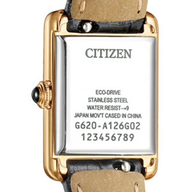 シチズン キー Classic Square エコドライブ 腕時計 ブランド レディース ソーラー CITIZEN Kii EG2799-18W アナログ シルバー グレー おしゃれ 防水 軽い 華奢 かわいい プレゼント 女性 実用的