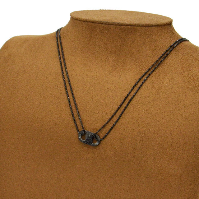 エンポリオ・アルマーニ ネックレス メンズ ブランド EMPORIO ARMANI EGS3172001 ブラック