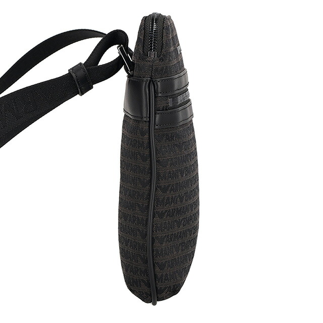 エンポリオ・アルマーニ ショルダーバッグ メンズ EMPORIO ARMANI EM001780-AF13823 ブラック 斜めがけ ブランド 高級 おしゃれ プレゼント 男性 実用的 かっこいい