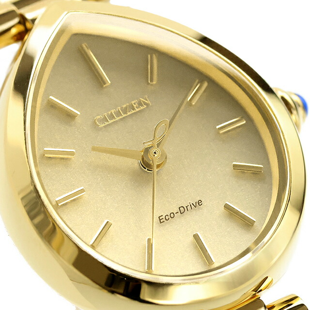 シチズン エル RAINELL Collection エコドライブ 腕時計 ブランド レディース ソーラー CITIZEN L EM1202-50P アナログ ゴールド おしゃれ 防水 軽い 華奢 かわいい プレゼント 女性 実用的