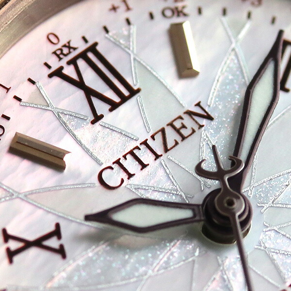 シチズン エクシード エコドライブ電波 ES9322-57W サクラピンク（R） マーガレット 腕時計 ブランド レディース ホワイトシェル×サクラピンク CITIZEN EXCEED 記念品 プレゼント ギフト