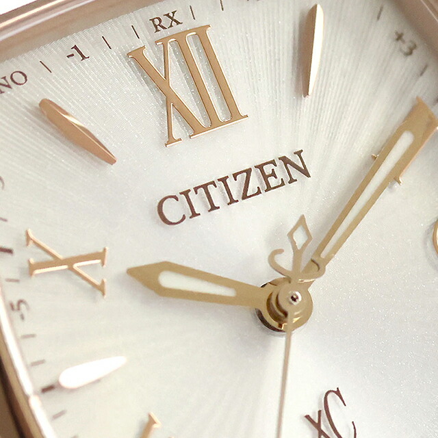 シチズン クロスシー basic collection エコドライブ電波 腕時計 ブランド レディース 電波ソーラー CITIZEN xC ES9395-53A アナログ シルバー ピンクゴールド おしゃれ 防水 軽い 華奢 かわいい プレゼント 女性 実用的