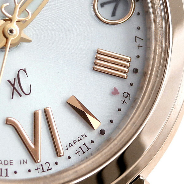 シチズン クロスシー エコドライブ電波 サクラピンク（R） レディース ES9435-51A CITIZEN xC 腕時計 ブランド おしゃれ 防水 軽い 華奢 かわいい プレゼント 女性 実用的