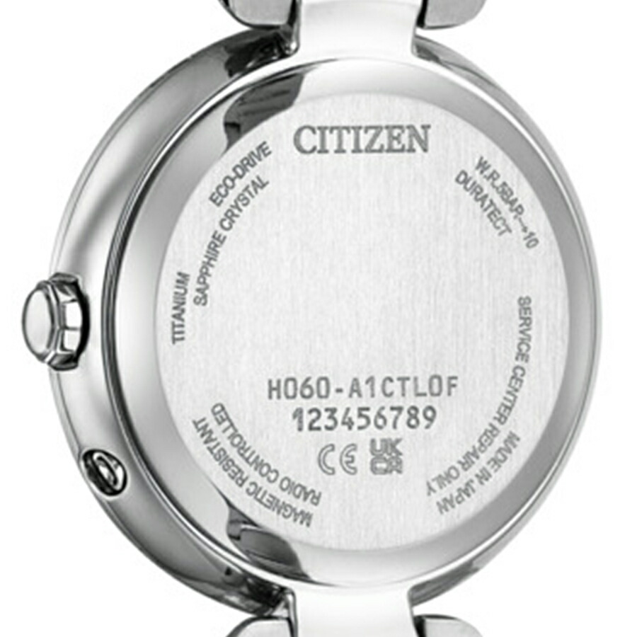 シチズン クロスシー mizu collection Titania Happy Flight 光発電エコドライブ電波 腕時計 ブランド レディース チタン 電波ソーラー CITIZEN xC ES9460-88W アナログ ピンク おしゃれ 防水 軽い 華奢 かわいい プレゼント 女性 実用的