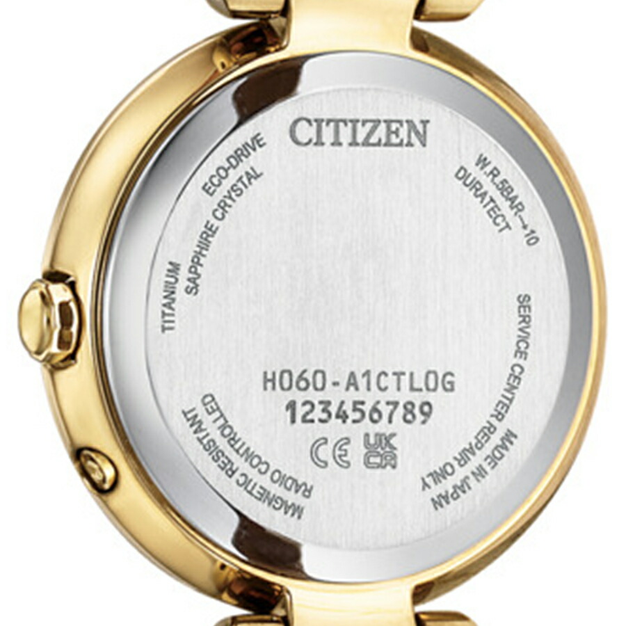 シチズン クロスシー mizu collection Titania Happy Flight 光発電エコドライブ電波 腕時計 ブランド レディース チタン 電波ソーラー CITIZEN xC ES9463-04A アナログ おしゃれ 防水 軽い 華奢 かわいい プレゼント 女性 実用的