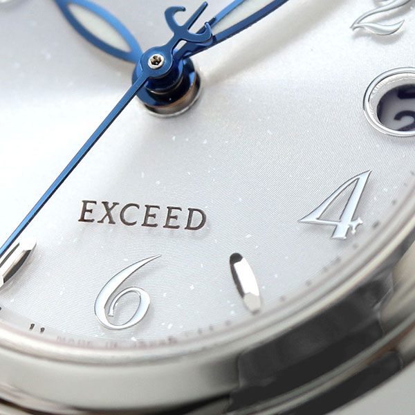 シチズン エクシード エコドライブ電波 ES9470-50A チタン 電波ソーラー 腕時計 ソーラー電波腕時計 ソーラー電波時計 レディース シルバー CITIZEN EXCEED 高級 ブランド おしゃれ 防水 軽い 華奢 かわいい プレゼント 女性 実用的