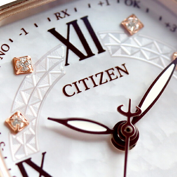 シチズン エクシード 電波ソーラー エコ・ドライブ電波 レディース 腕時計 ソーラー電波腕時計 ソーラー電波時計 ES9484-55W CITIZEN EXCEED ピンクシェル ピンクゴールド 高級 ブランド おしゃれ 防水 軽い 華奢 かわいい プレゼント 女性 実用的