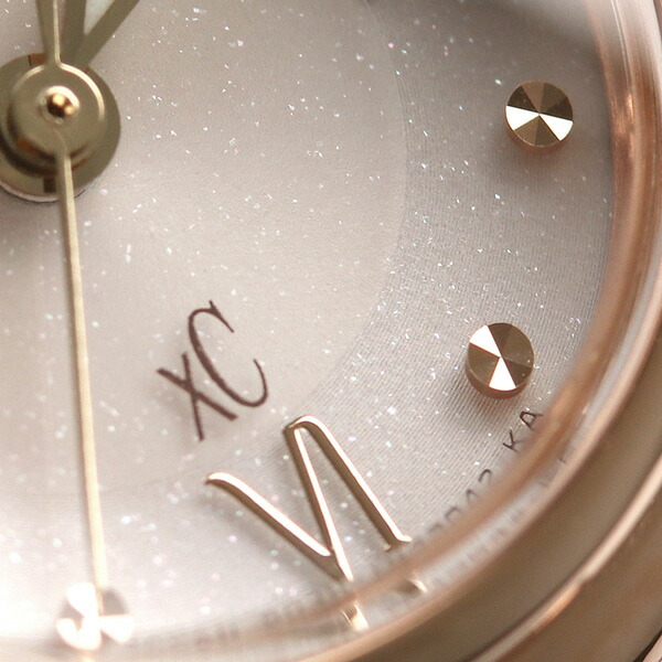 シチズン クロスシー ミズコレクション エコドライブ ソーラー レディース 腕時計 EW5572-56W CITIZEN xC アイボリー ピンクゴールド ブランド おしゃれ 防水 軽い 華奢 かわいい プレゼント 女性 実用的