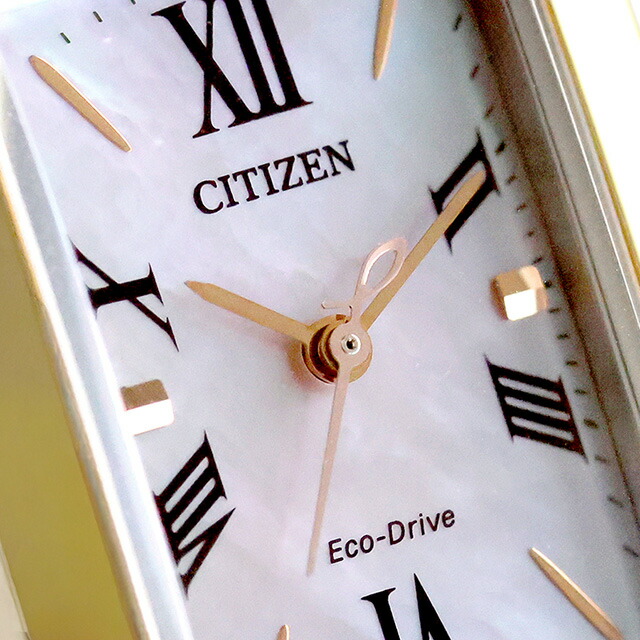 シチズン エル エコドライブ 腕時計 ブランド レディース ソーラー CITIZEN L EW5624-54Y アナログ ピンクシェル ゴールド おしゃれ 防水 軽い 華奢 かわいい プレゼント 女性 実用的
