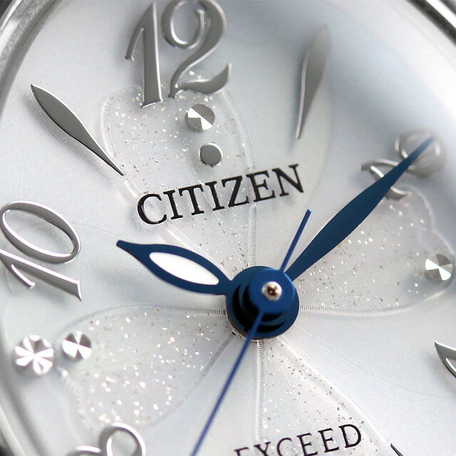 シチズン エクシード エコドライブ EX2040-55A 腕時計 ホワイト CITIZEN EXCEED 高級 ブランド おしゃれ 防水 軽い 華奢 かわいい プレゼント 女性 実用的
