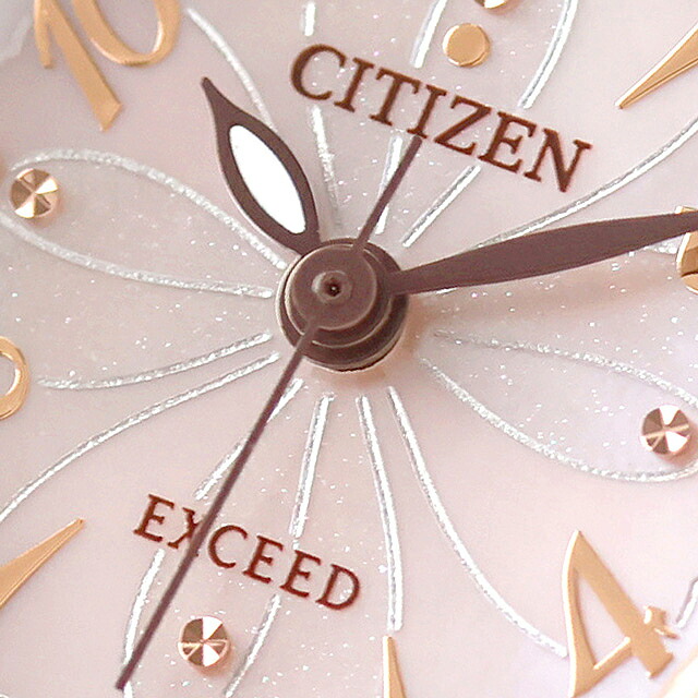 シチズン エクシード エコドライブ EX2044-54W 腕時計 ピンクゴールドコンビ CITIZEN EXCEED 高級 ブランド おしゃれ 防水 軽い 華奢 かわいい プレゼント 女性 実用的