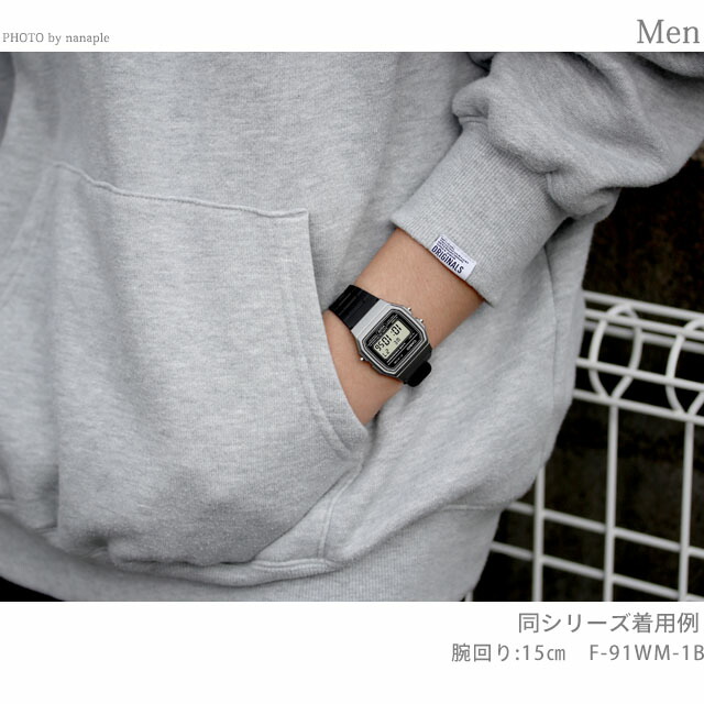カシオ CASIO クォーツ 電池式 F-91WM-2A カシオコレクション ポップ チプカシ ユニセックス メンズ レディース 腕時計 カシオ casio デジタル ブルー ブラック 黒 ブランド おしゃれ 防水 小さい 軽い かわいい プレゼント 実用的