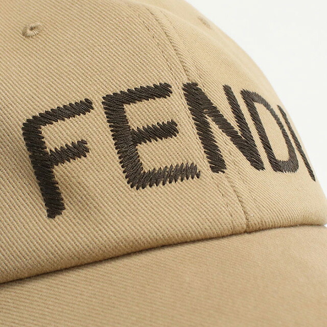 フェンディ キャップ メンズ ブランド FENDI FXQ969 ベージュ 帽子 選べるモデル