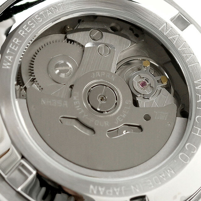 ナバルウォッチ Naval Watch Produced By LOWERCASE 自動巻き 腕時計 ブランド メンズ NAVAL WATCH FRXA002 アナログ ブラック 黒 日本製 おしゃれ 防水 プレゼント 男性 実用的