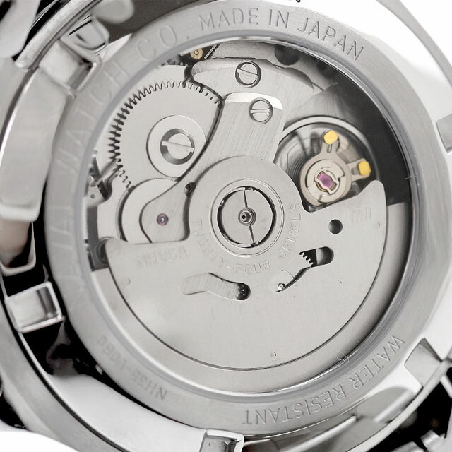 ナバルウォッチ NAVAL WATCH Produced by LOWERCASE 自動巻き 腕時計 ブランド メンズ NAVAL WATCH FRXA017 アナログ アイボリーホワイト 白 日本製 おしゃれ 防水 プレゼント 男性 実用的